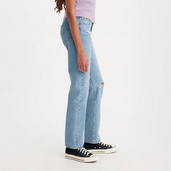 Levi's Women's 501™ High-Rise Straight
Jeans - Lane Change 29 - Picture 2 of 7
